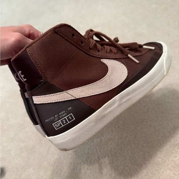 Women’s Nike High Top Blazers Sz 8 - Picture 4 of 7